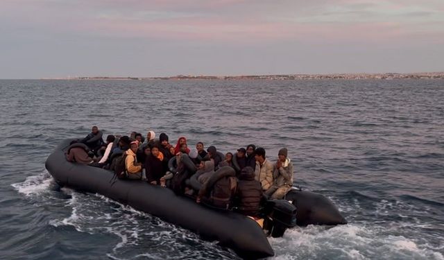 Aydın’da 8’i çocuk 62 düzensiz göçmen yakalandı