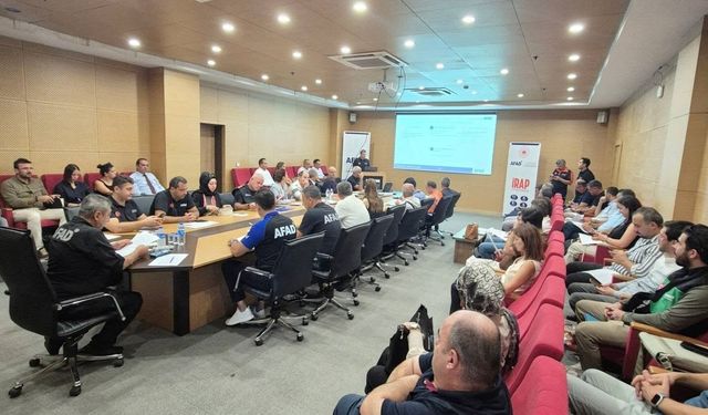 Aydın AFAD koordinasyonunda deprem çalıştayı yapıldı