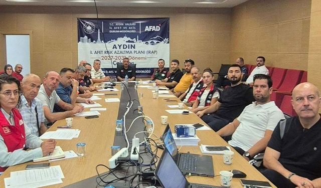 Aydın’da sel ve taşkınlara karşı alınacak önlemler konuşuldu