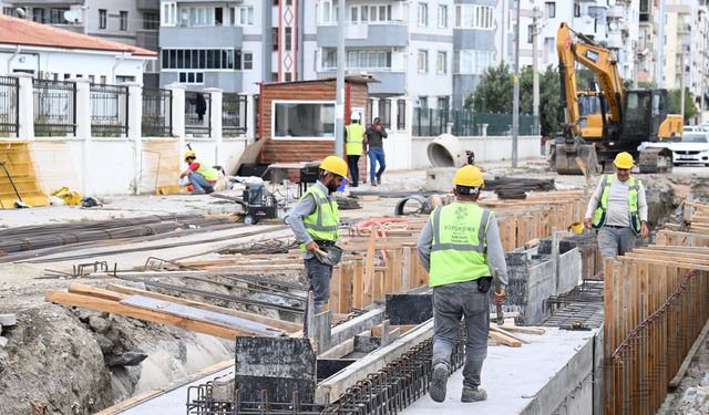 Başkan Çerçioğlu’nun çalışmalarıyla Söke’nin altyapısı güçleniyor