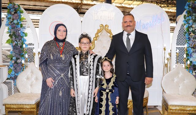 Nazilli’de görkemli sünnet düğünü.. Yarangünü ailesinin mutlu günü