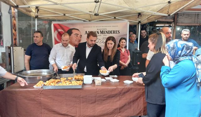 AK Parti Nazilli’den Menderes için lokma hayrı