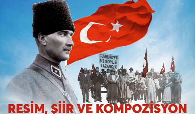 BAŞKAN ÇERÇİOĞLU’NDAN 29 EKİM TEMALI ÖDÜLLÜ RESİM, ŞİİR VE KOMPOZİSYON YARIŞMASI