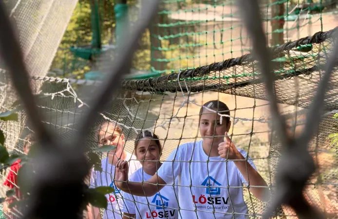 Tedavisi tamamlanan çocuklar yazın tadını LÖSEV'le çıkardı