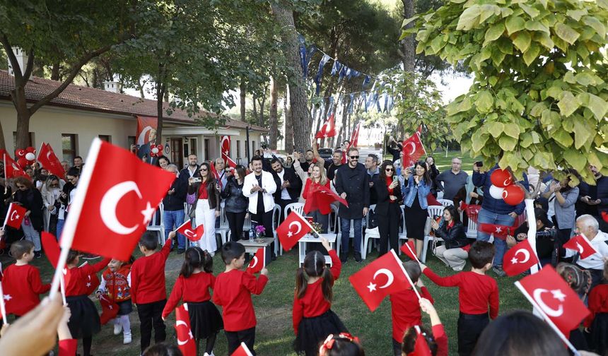 Aydın Büyükşehir Belediyesi Çocuk Gelişim Merkezleri'ni 29 Ekim coşkusu sardı