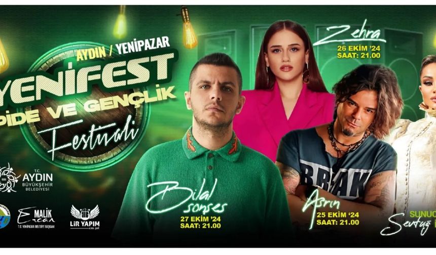 Yenipazar'da festival zamanı