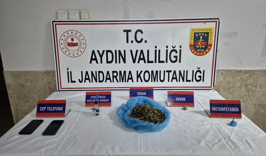 Nazilli’de uyuşturucu operasyonu: 3 gözaltı