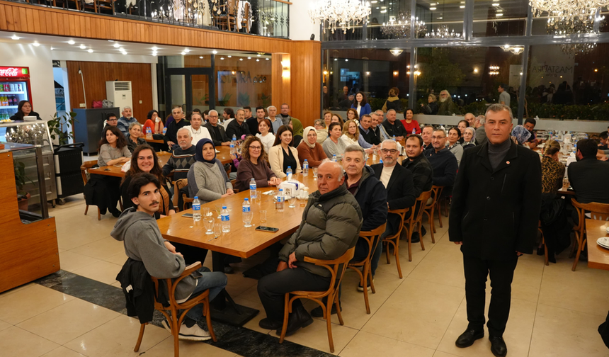 Nazillili emekli astsubaylar iftarda buluştu