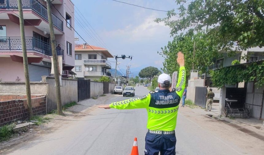 Jandarma havadan denetim yaptı