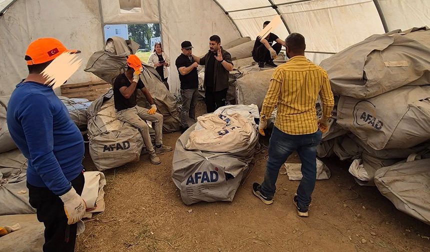 AFAD çadırları muhtemel afetlere hazırlandı