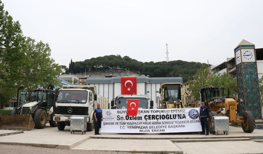 Yenipazar'da hizmet seferberliği Aydın Büyükşehir Belediyesi eliyle büyüyor