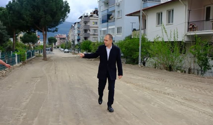 Kuyucak Belediyesi Üstyapı Çalışmalarını Aralıksız Sürdürüyor
