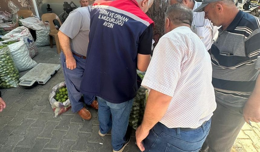 İlek pazarında denetim gerçekleştirildi