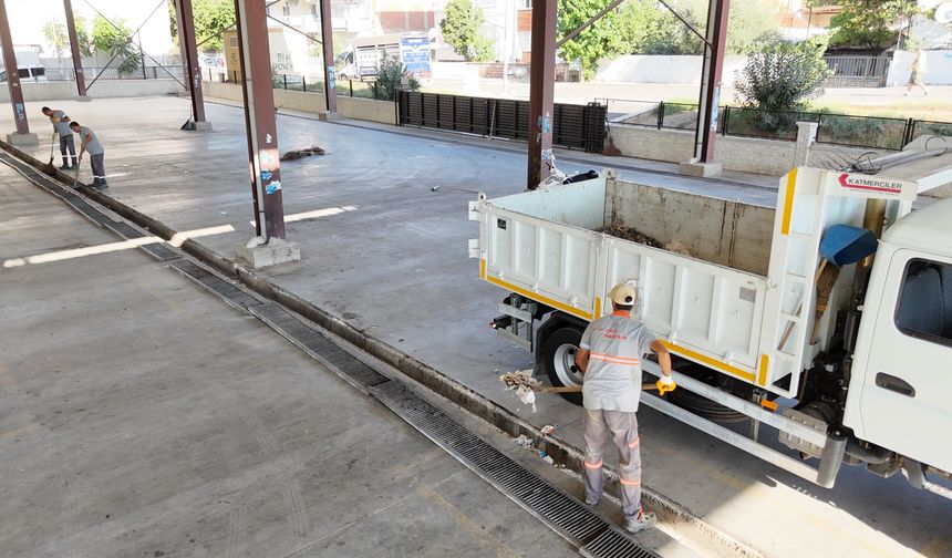 Nazilli’de pazar yerlerini kirletenlere ceza