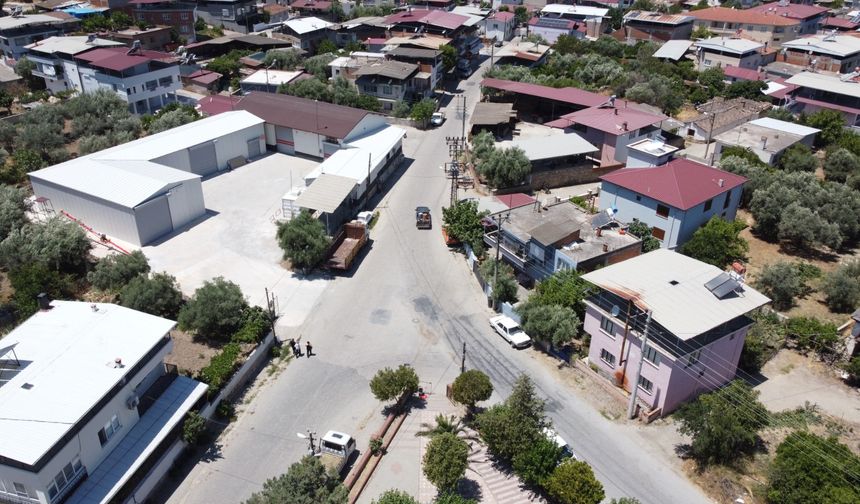 Kuyucak’ta sıcak asfalt çalışmaları tamamlandı