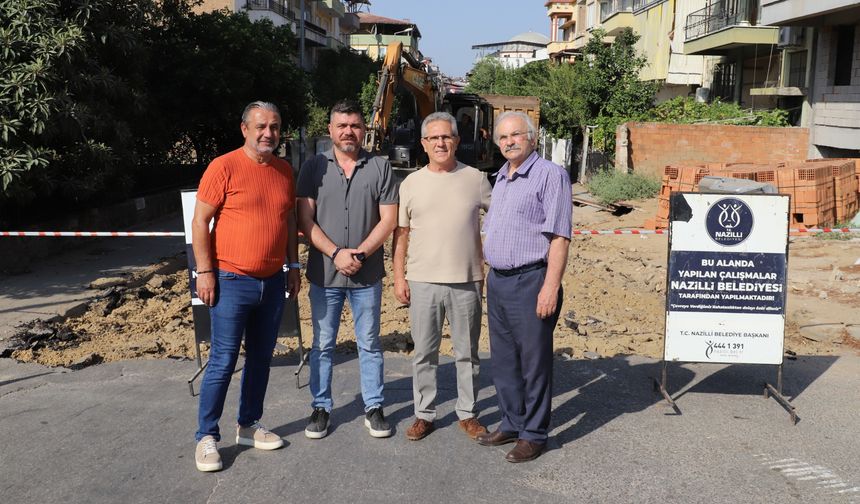 Nazilli'de yol sorunu bir bir tarihe karışıyor