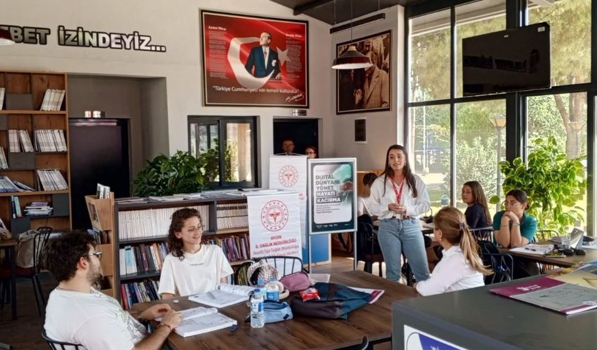 Nazilli’de öğrencilere kitap okumanın gücü anlatıldı