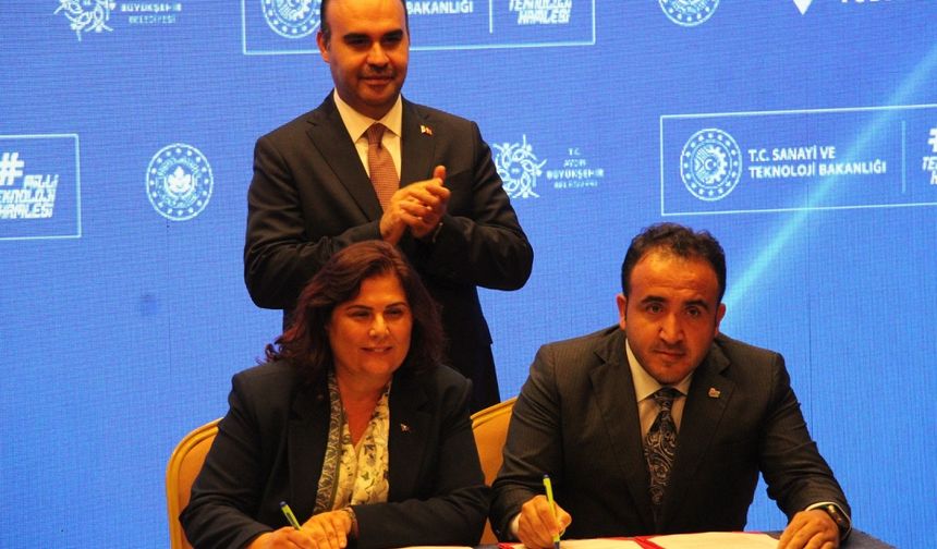 Aydın'da Bilim Merkezi için imzalar atıldı