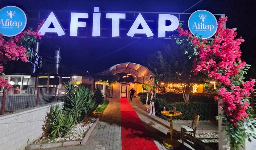 Afitap Restoran Nazilli’de açıldı.. Hem lezzet hem canlı müzik