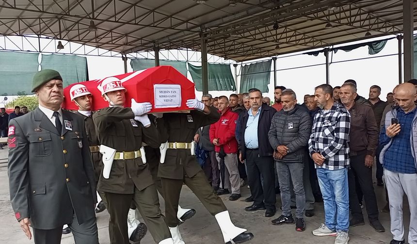 Kıbrıs Gazisi Nazilli’de dualarla son yolculuğuna uğurlandı