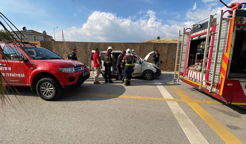 Vatandaşların dikkati faciayı önledi