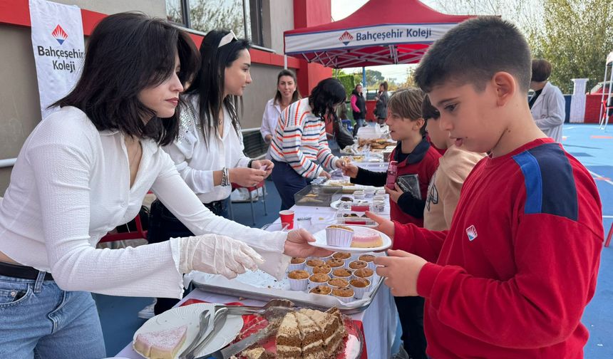 Nazilli Bahçeşehir Koleji’nden DMD hastası Turan Ünal için anlamlı kermes