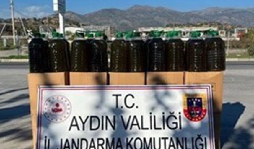 500 kilogram sahte zeytinyağı yakalandı