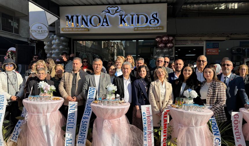 Nazilli’de çocuk modasının yeni adresi: Minoa Kids’ten görkemli açılış