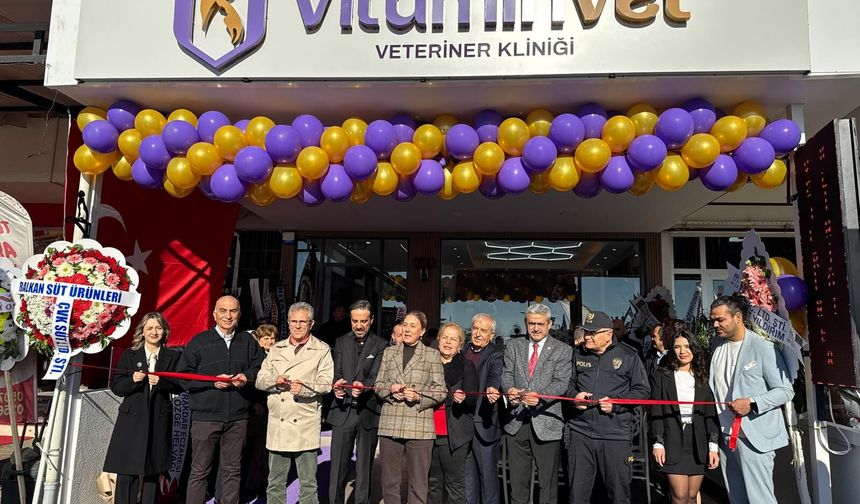 VitaminVet yeni yerinde kapılarını açtı