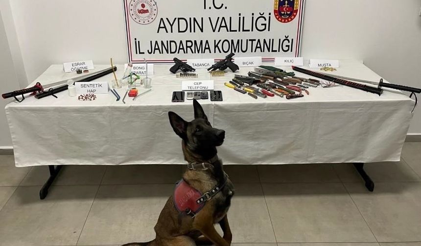 Aydın’da uyuşturucu operasyonu