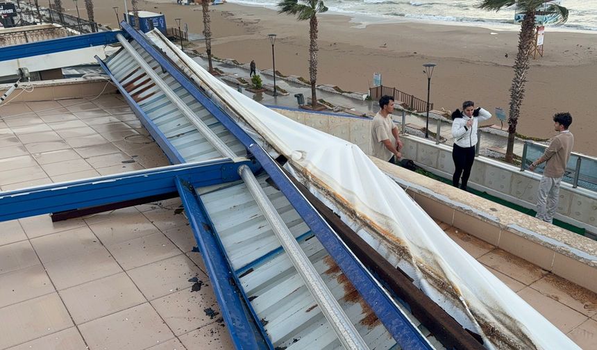 Didim’de fırtına etkili oldu