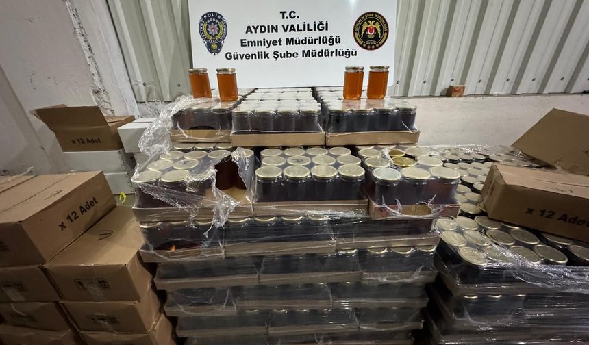 Aydın'da sahte gıda operasyonu