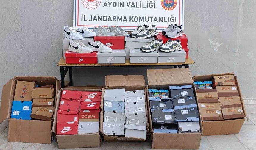 Jandarmadan replika ayakkabı operasyonu