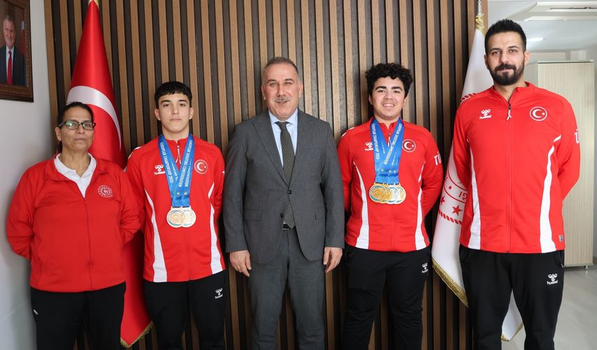 Aydınlı sporculardan Avrupa'da büyük başarı