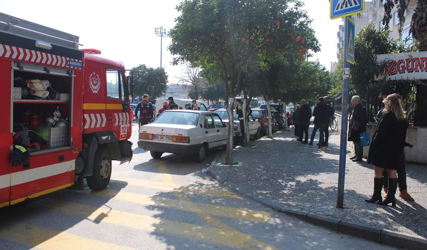 "Araçtan duman çıkıyor" ihbarı ekipleri harekete geçirdi