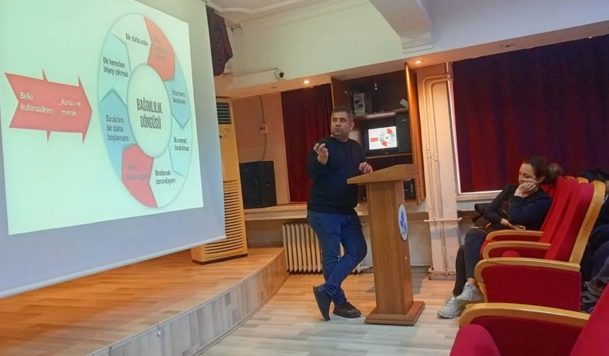 Nazilli’de liseli gençlere sağlıklı yaşam eğitimi verildi