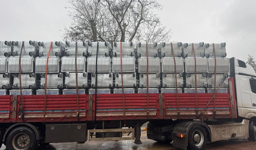 Sultanhisar’a 200 yeni çöp konteyneri