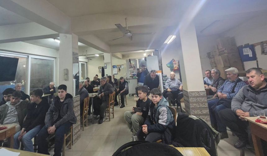 Köşk Başçayır'da maneviyat dolu gece