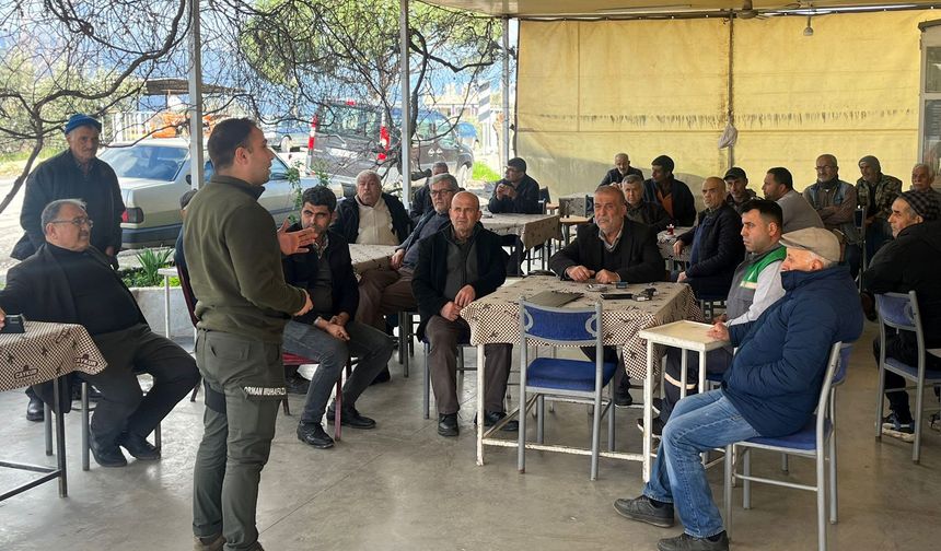 Aydın’da vatandaşlar yangınlara karşı bilgilendirildi