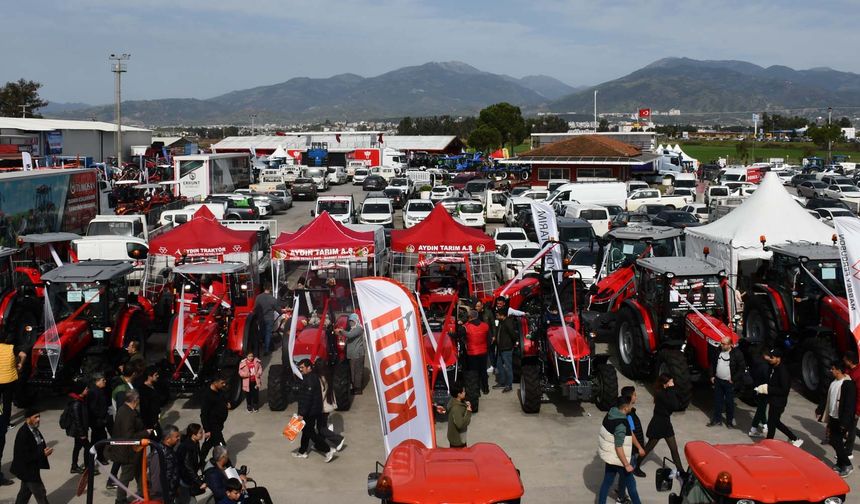 Aydın’daki tarım fuarı ekonomiye 11 milyar liralık katkı sağladı