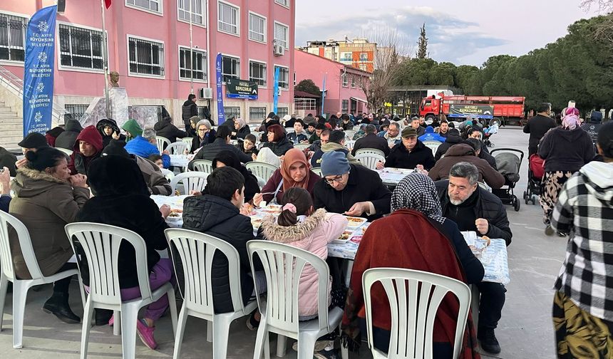 Aydınlılar Büyükşehir Belediyesi’nin iftar sofralarında buluşuyor