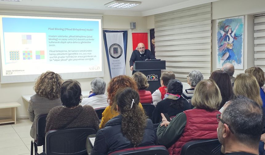 Kameralar cebe girdi: Fotoğraf tutkunlarına cep telefonu eğitimi veriliyor
