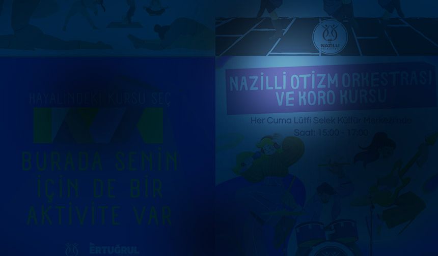 Nazilli Belediyesi’nden 14 branşta ücretsiz kurs