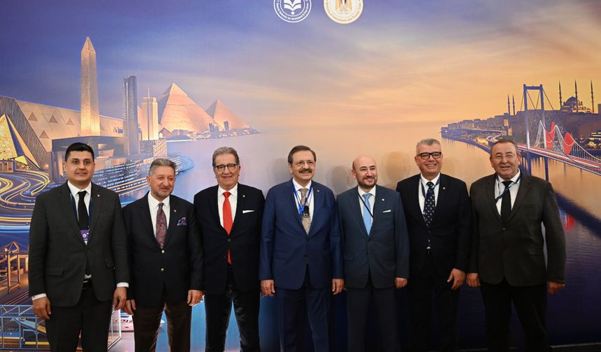 Nuri Arslan, Türkiye–Mısır İş ve Yatırım Forumu’nda Nazilli’yi temsil etti