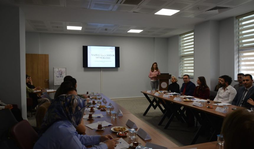 Nazilli’de sağlık kurumları aynı masada buluştu