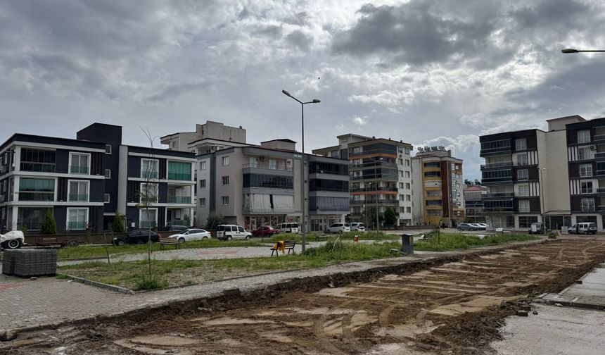 Yeşil Mahalle’de üstyapı çalışmaları start aldı