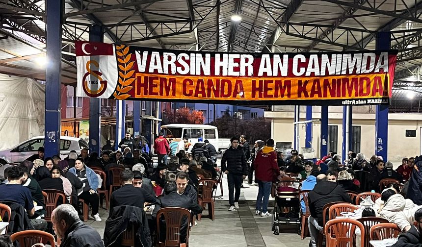Nazilli’de Galatasaraylılar iftar yemeğinde buluştu
