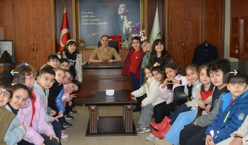 Bahçeşehirli miniklerden anlamlı ziyaret