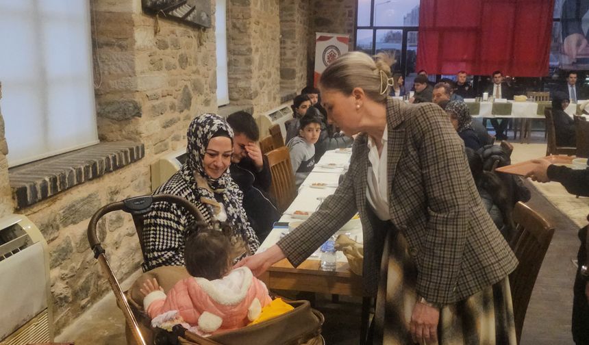 Kaymakam Kan, öksüz ve yetimlerle iftarda buluştu