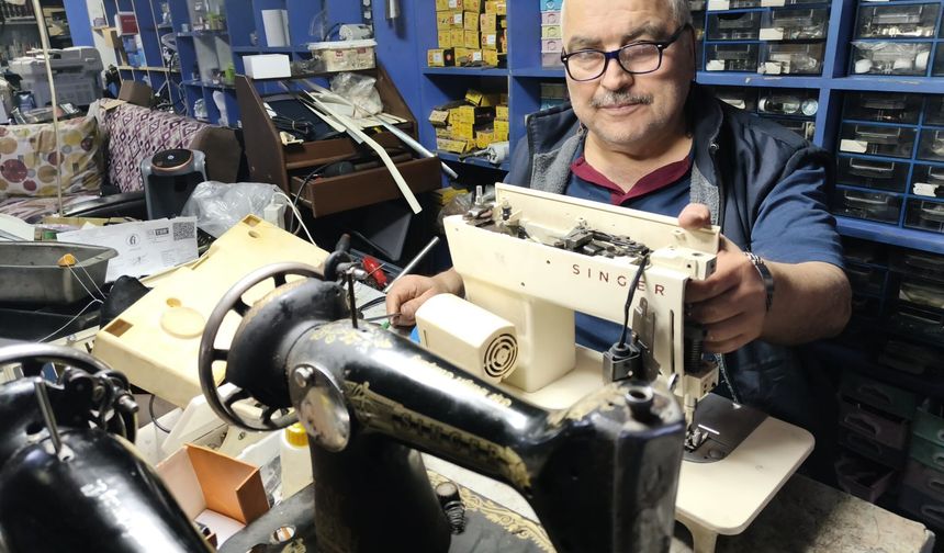 Arıza yapan makine İhsan Usta'nın hayatına yön verdi